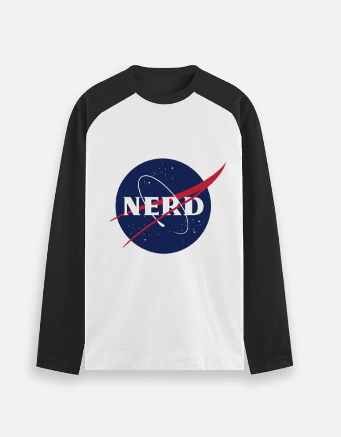 Nerdlike - Classic Unisex Raglan Tshirt