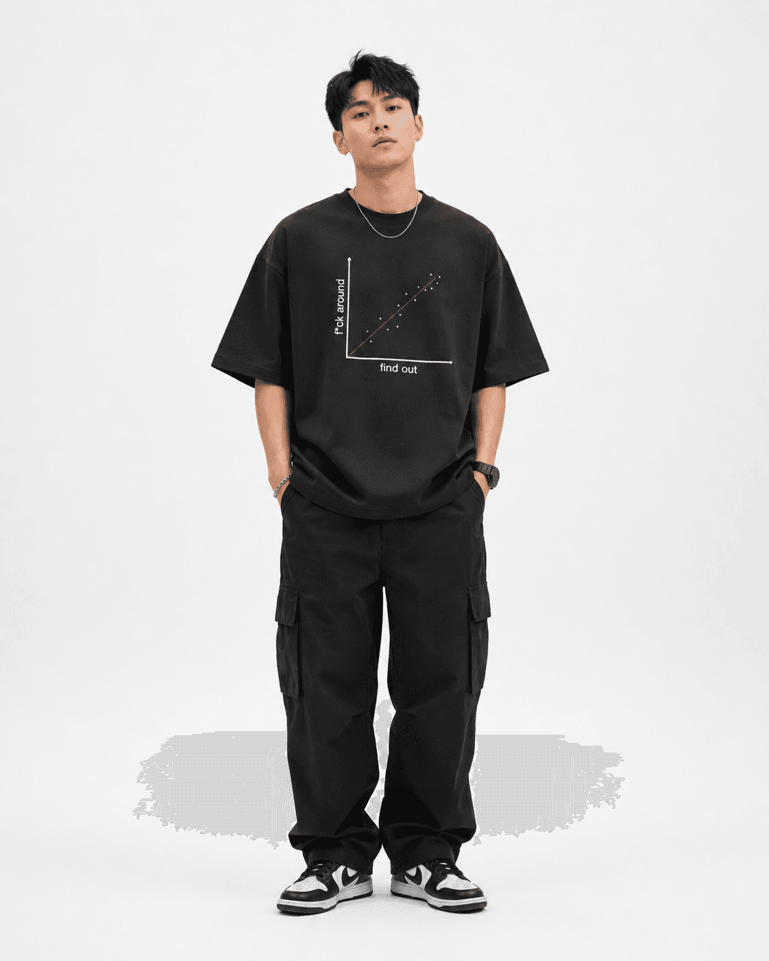 Nerdlike – The FAFO Plot Oversized Tee
